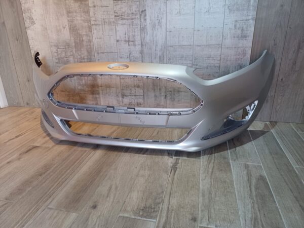 Ford Fiesta Mk7 2013 – 2017 Front bumper Silver Colour - Image 2
