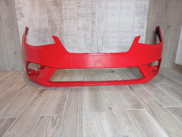 SEAT IBIZA 2017 - Onwards FRONT BUMPER RED COLOUR - Image 3