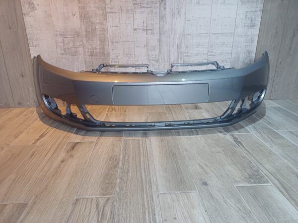 VW GOLF MK6 2009-2013 FRONT BUMPER GREY COLOUR LA7T - Image 2
