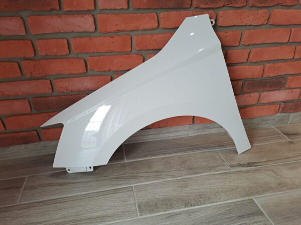 SKODA FABIA 2014-2020 PASSENGER SIDE WING PANEL WHITE COLOUR LF9E - Image 2