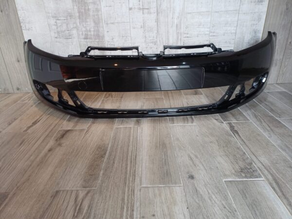 VW GOLF MK6 2009-2013 FRONT BUMPER BLACK COLOUR L041 - Image 2