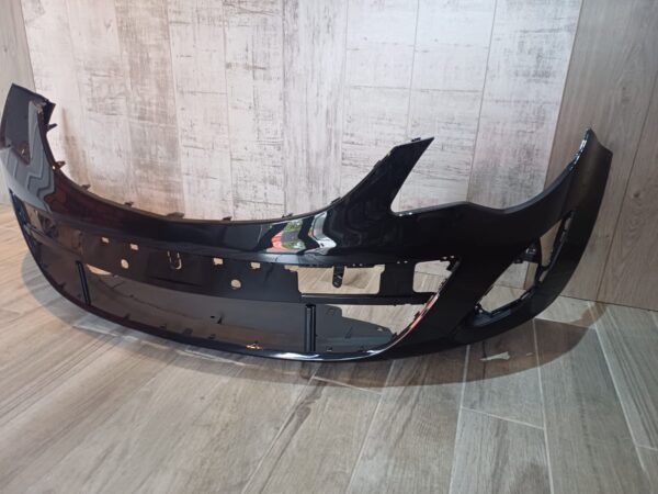 VAUXHALL CORSA D FACELIFT 2011-2015 FRONT BUMPER BLACK COLOUR 22C - Image 3
