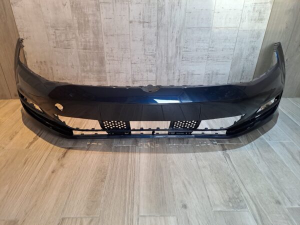 VW GOLF MK7 2013-2017 FRONT BUMPER WITHOUT PDC MIDNIGHT BLUE METALLIC LH5X - Image 3