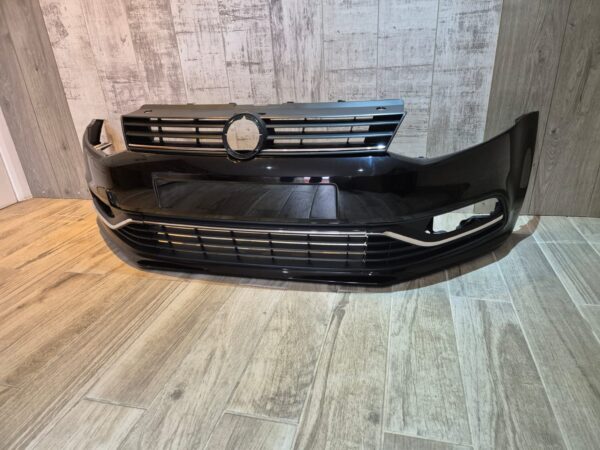 VW POLO 2014-2017 FRONT BUMPER WITH LOWER GRILLS BLACK COLOUR LC9X - Image 3