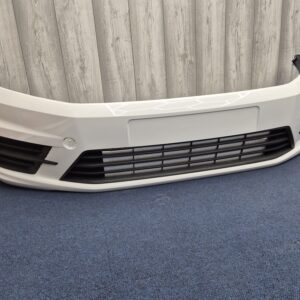 VW CADDY 2016-2020 FRONT BUMPER WITH GRILLS WHITE COLOUR LB9A
