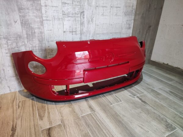 Fiat 500 2007-2015 Lounge Front Bumper Red Colour