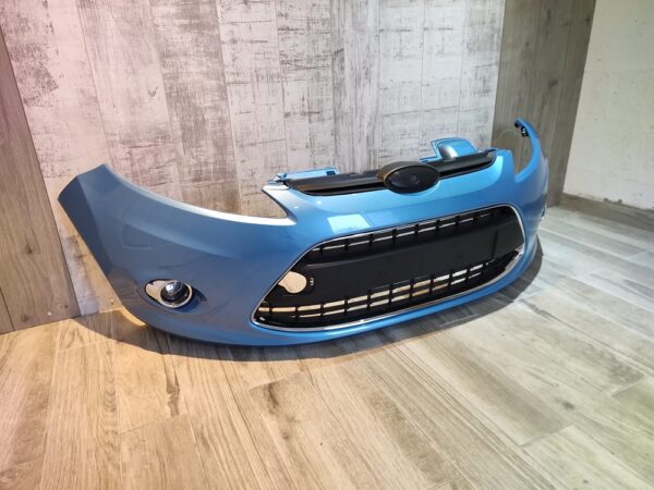 FORD FIESTA 2008-2012 FRONT BUMPER WITH FOG LIGHT HOLES VISION BLUE