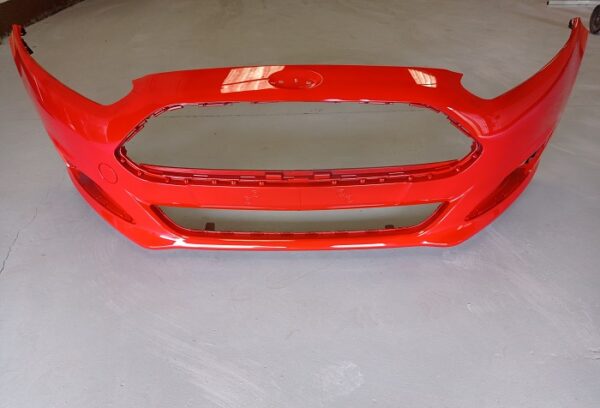 Ford Fiesta 2013 – 2017 Front bumper Red Colour - Image 2