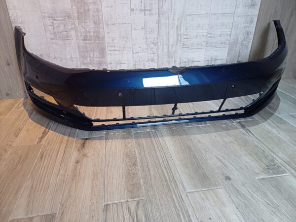 VW GOLF MK7 2013-2017 FRONT BUMPER WITH PDC MIDNIGHT BLUE METALLIC LH5X - Image 2
