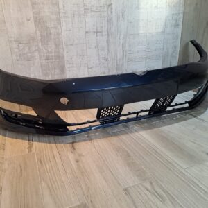 VW GOLF MK7 2013-2017 FRONT BUMPER WITHOUT PDC MIDNIGHT BLUE METALLIC LH5X