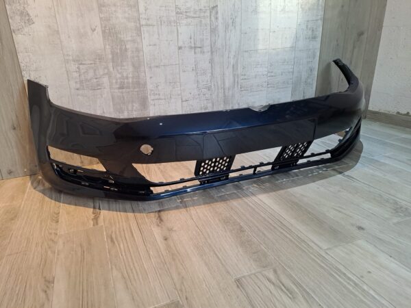VW GOLF MK7 2013-2017 FRONT BUMPER WITHOUT PDC MIDNIGHT BLUE METALLIC LH5X