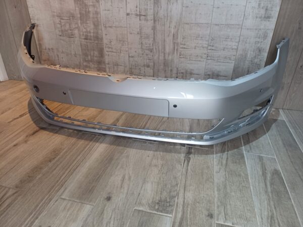 VW GOLF MK7 2013-2017 FRONT BUMPER WITH PARKING SENSOR HOLES SILVER COLOUR LB7W