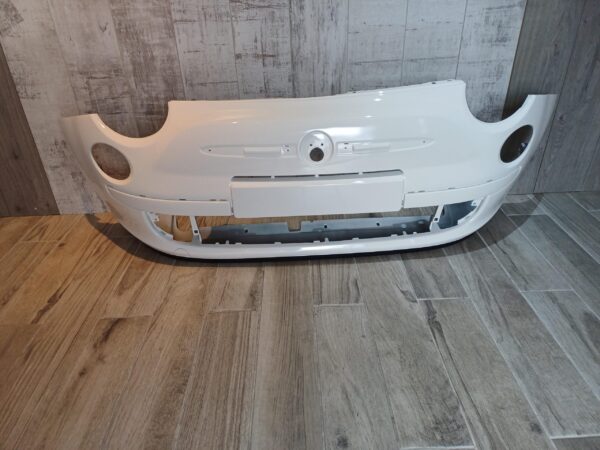 Fiat 500 2007-2015 POP Front Bumper White