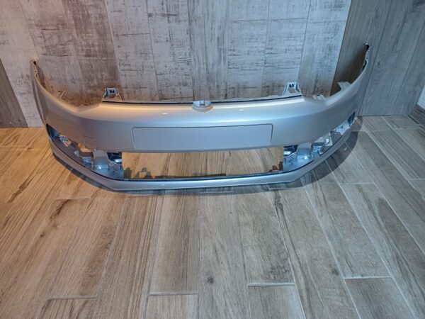 VW POLO 2014-2017 FRONT BUMPER SILVER COLOUR LA7W - Image 2