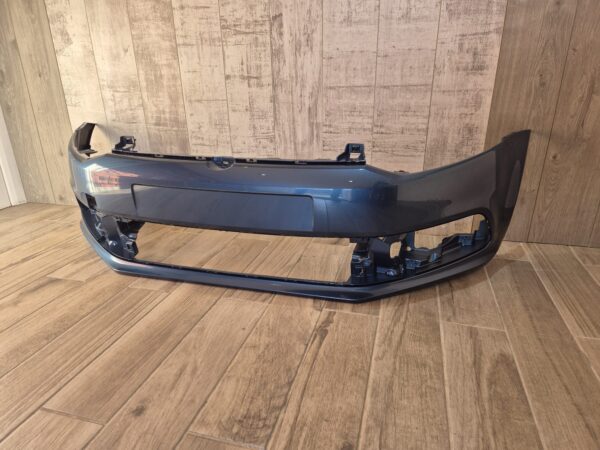 VW POLO 2014-2017 FRONT BUMPER BLUE COLOUR - Image 4