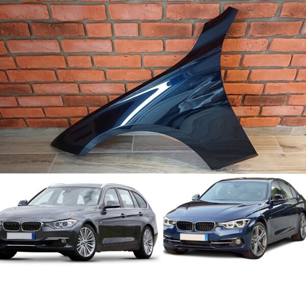 BMW 3 SERIES F30 F31 2011-2019 PASSENGER SIDE WING PANEL IMPERIAL BLUE A89 - Image 4