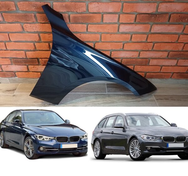 BMW 3 SERIES F30/F31 SE 2011-2019 DRIVER SIDE WING PANEL IMPERIAL BLUE A89 - Image 4