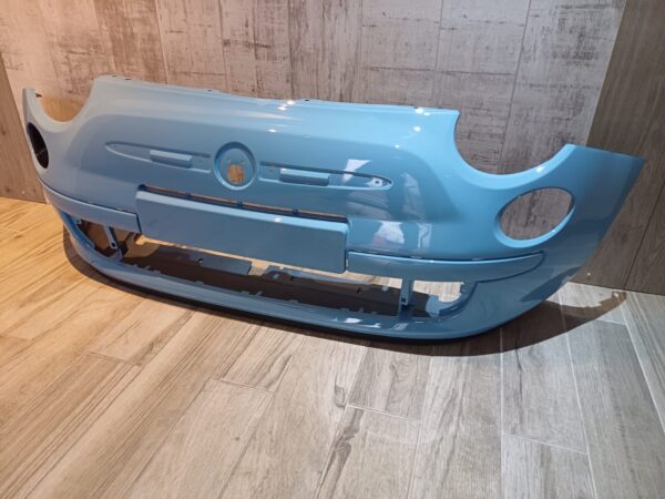 FIAT 500 2007-2015 LOUNGE FRONT BUMPER BLUE - Image 3