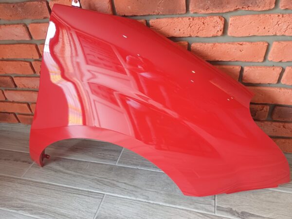 FIAT DOBLO 2009-2014 DRIVER SIDE RIGHT WING PANEL RED COLOUR - Image 3
