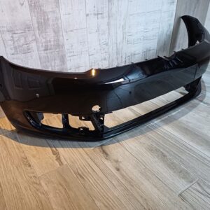 VW TOURAN 2010 - 2015 FRONT BUMPER WITH PDC PAINTED DEEP BLACK LC9X