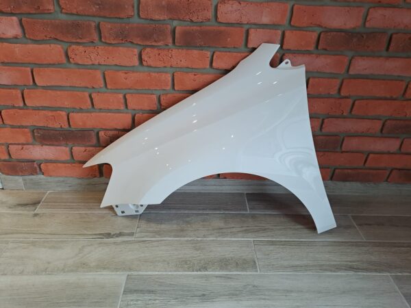 VW POLO 2009–2017 PASSENGER SIDE WING PANEL WHITE COLOUR LC9A