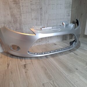 FORD FIESTA 2008 – 2012 FRONT BUMPER WITH FOG LIGHT HOLES MOONDUST SILVER