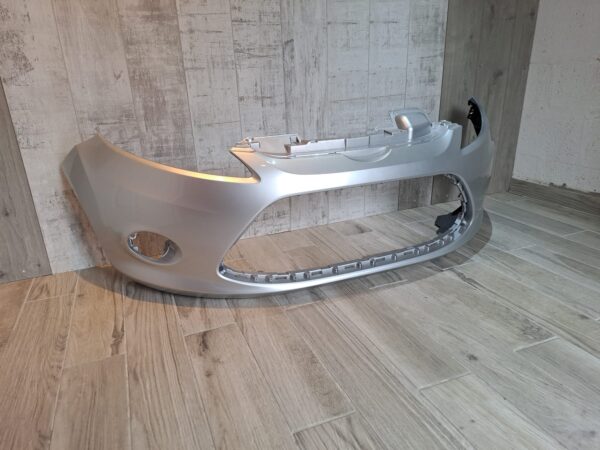 FORD FIESTA 2008 – 2012 FRONT BUMPER WITH FOG LIGHT HOLES MOONDUST SILVER