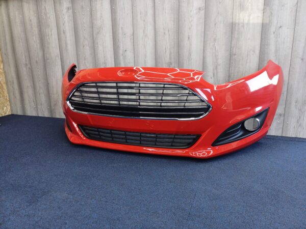 FORD FIESTA 2013-2017 FRONT BUMPER RED - Image 2