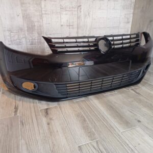 VOLKSWAGEN VW CADDY 2010-2015 LC9X BLACK COLOUR FRONT BUMPER + All GRILLES