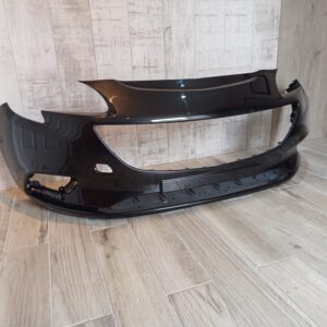 VAUXHALL CORSA E 2015-2020 FRONT BUMPER NO PDC OR WASHER HOLES BLACK COLOUR
