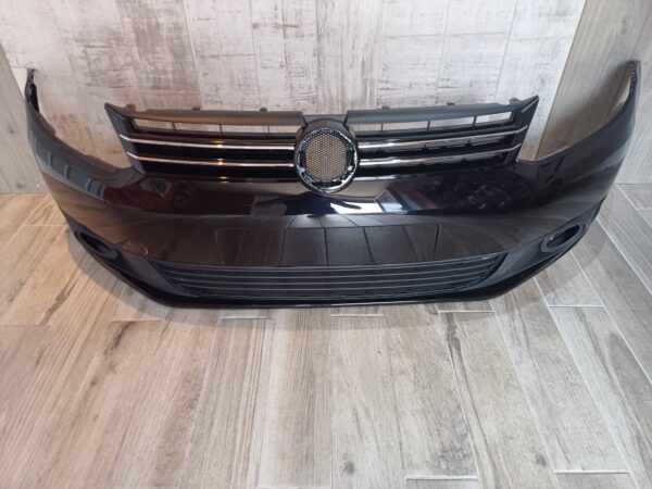 VOLKSWAGEN VW CADDY 2010-2015 LC9X BLACK COLOUR FRONT BUMPER + All GRILLES - Image 8