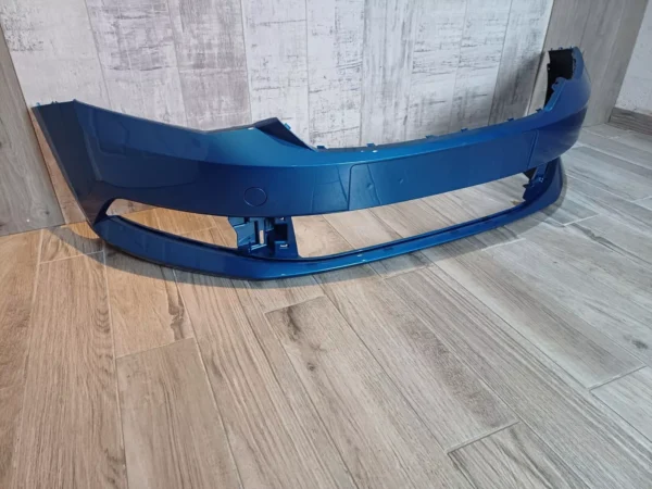 SKODA FABIA 2014-2019 FRONT BUMPER BLUE COLOUR LF5W