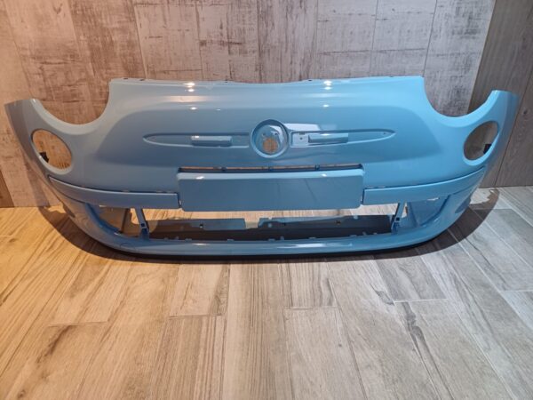 FIAT 500 2007-2015 LOUNGE FRONT BUMPER BLUE - Image 2