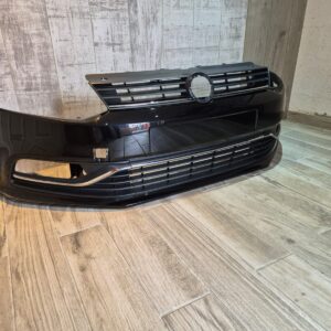 VW POLO 2014-2017 FRONT BUMPER WITH LOWER GRILLS BLACK COLOUR LC9X