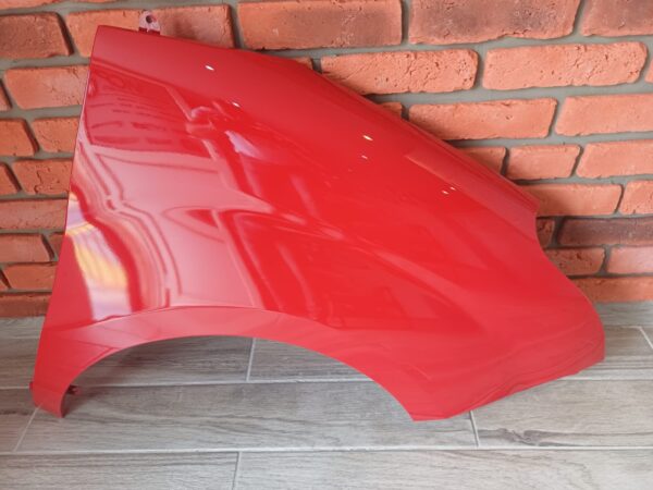 FIAT DOBLO 2009-2014 DRIVER SIDE RIGHT WING PANEL RED COLOUR - Image 2