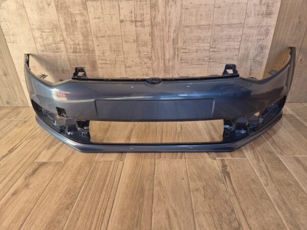 VW POLO 2014-2017 FRONT BUMPER BLUE COLOUR - Image 5
