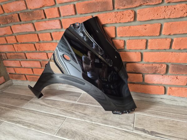 PEUGEOT 108 2015-2023 DRIVER SIDE WING PANEL BLACK EXZ - Image 2