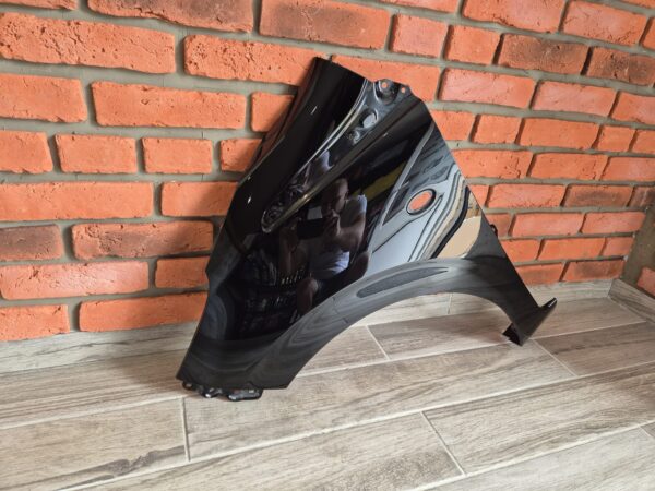 PEUGEOT 108 2015-2023 PASSENGER SIDE WING PANEL BLACK EXZ - Image 2