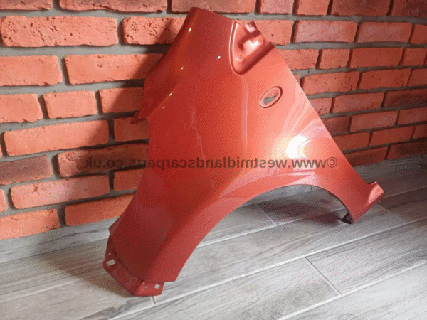 PEUGEOT 107 2005-2014 WING PANEL PASSENGER SIDE KHF ORANGE - Image 2