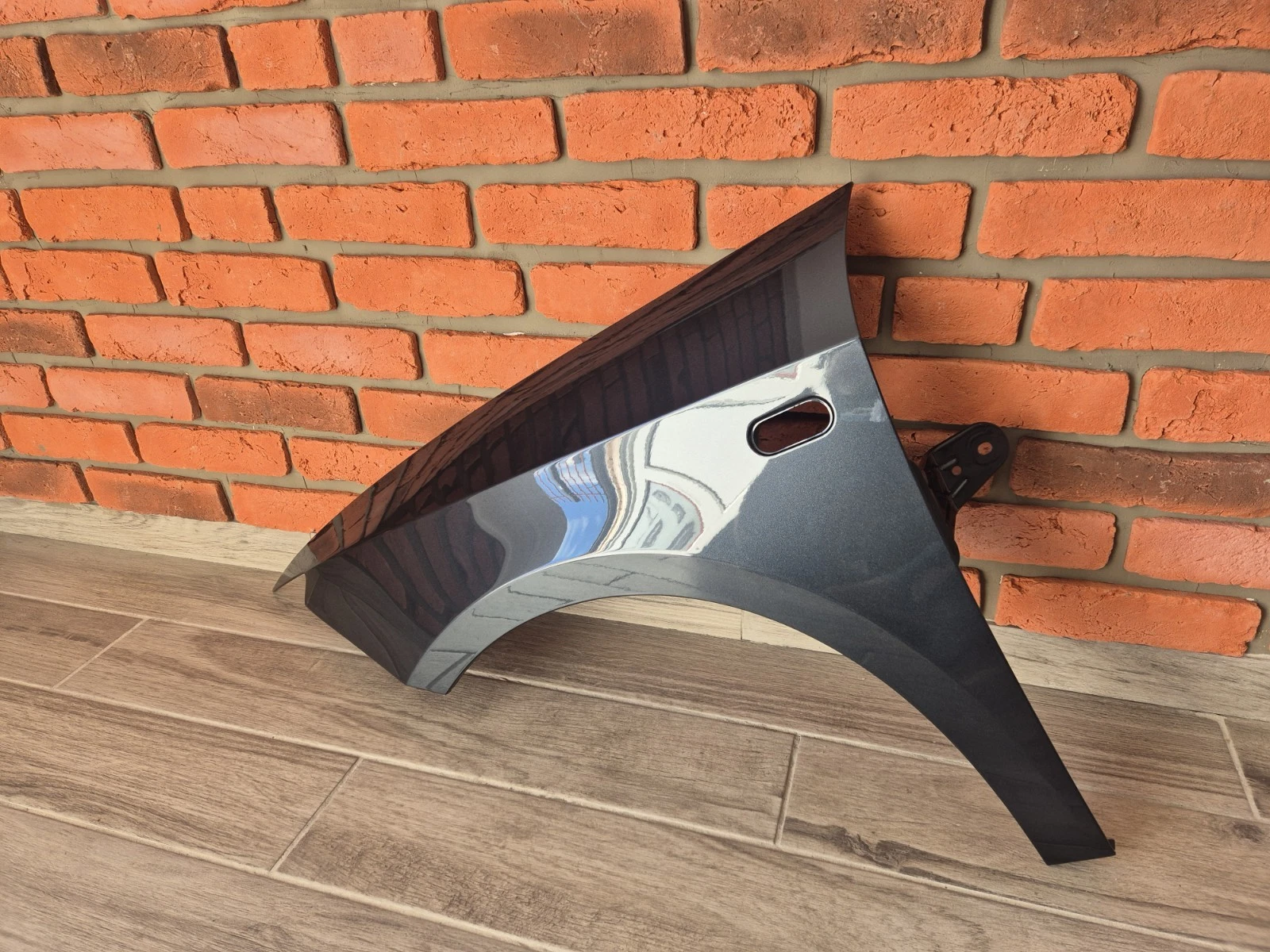 SEAT IBIZA 2008-2017 PASSENGERS SIDE WING PANEL GREY COLOUR LW7Z - Image 2