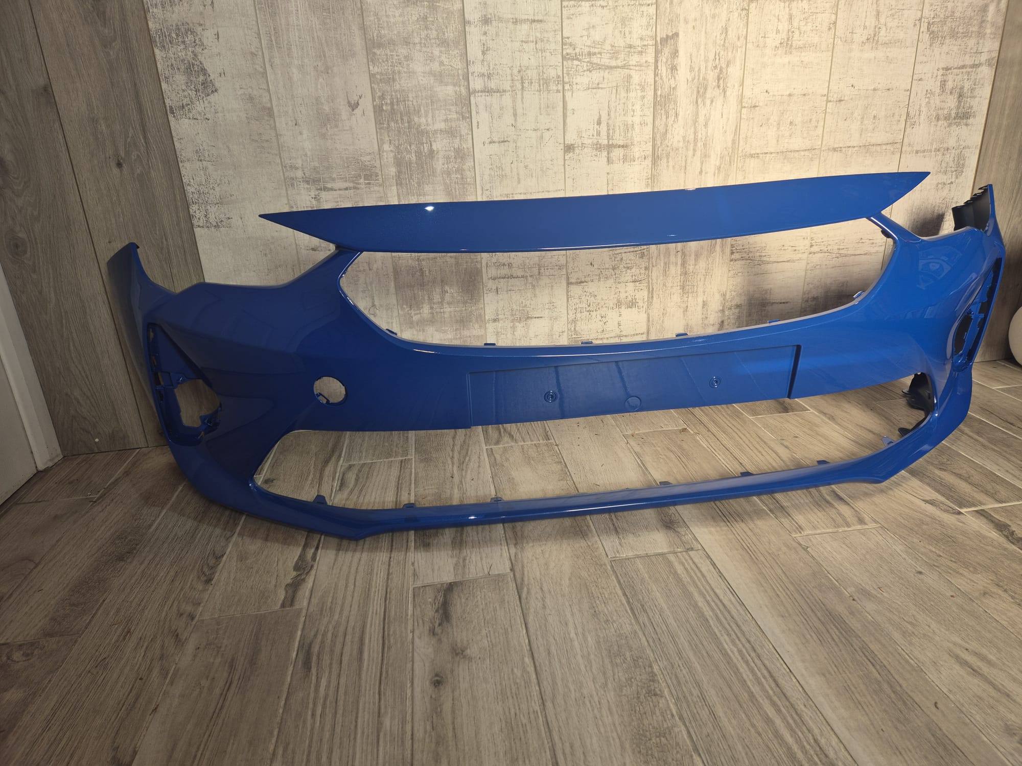 VAUXHALL CORSA F 2020-2023 BUMPER BLUE COLOUR - Image 2
