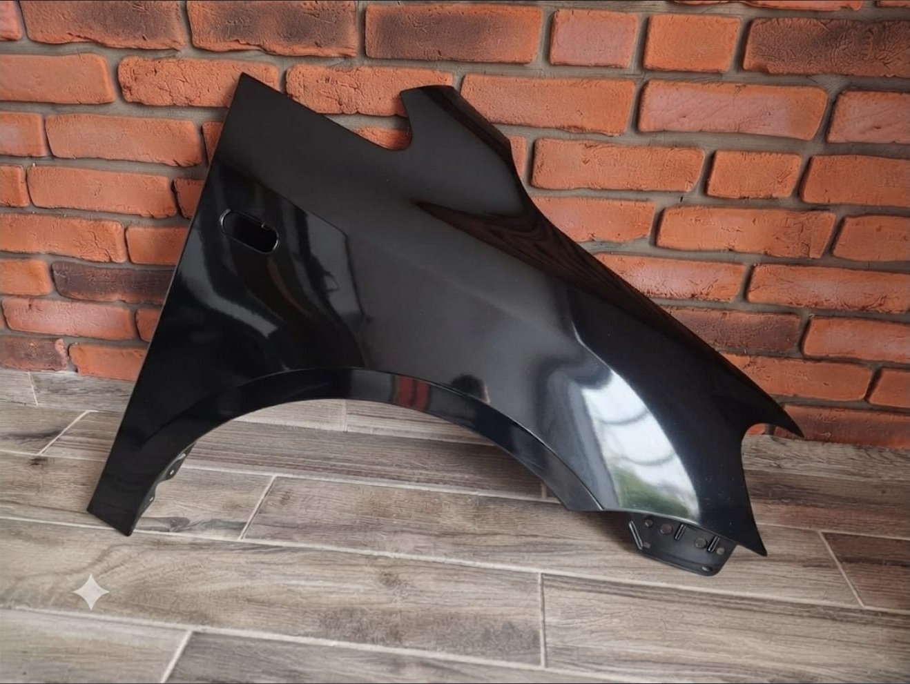 VW CADDY 2010-2015 DRIVER SIDE WING PANEL BLACK COLOUR LC9X