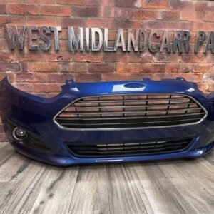 FORD FIESTA MK7 2013-2017 FRONT BUMPER WITH GRILLS IMPACT BLUE