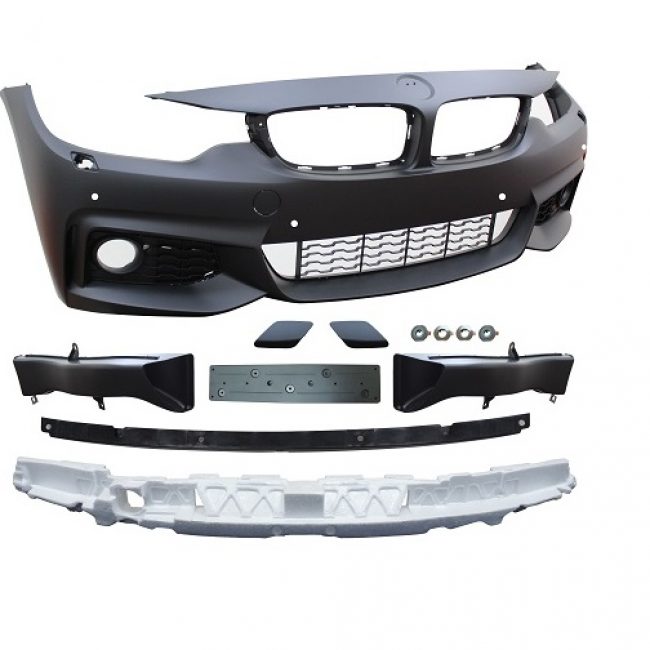 BMW 4 SERIES COUPE 2013 – 2017 FRONT BUMPER KIT M SPORT WITH PDC