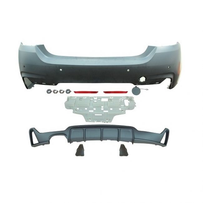 BMW 4 Series Coupe F32 Rear M Performance Bumper Kit with PDC