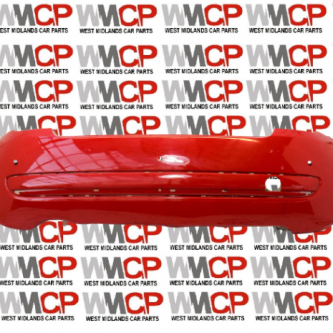 Fiat 500 & 500C 2007 -2015 REAR BUMPER LOUNGE MODEL ONLY WITH PDC RED