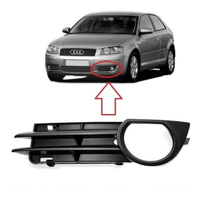 AUDI A3 2003-2008 FRONT PASSENGER SIDE GRILL