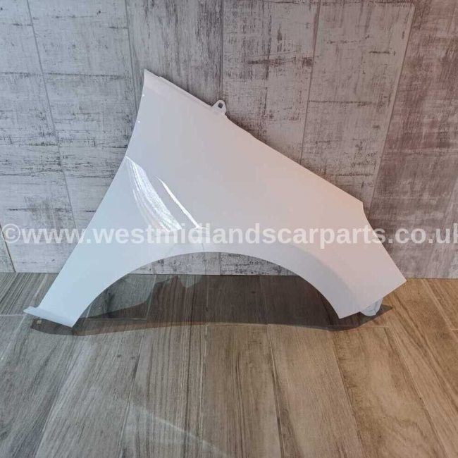 Ford Fiesta 2017 – 2022 Front Right Driver Side Wing Panel FROZEN WHITE