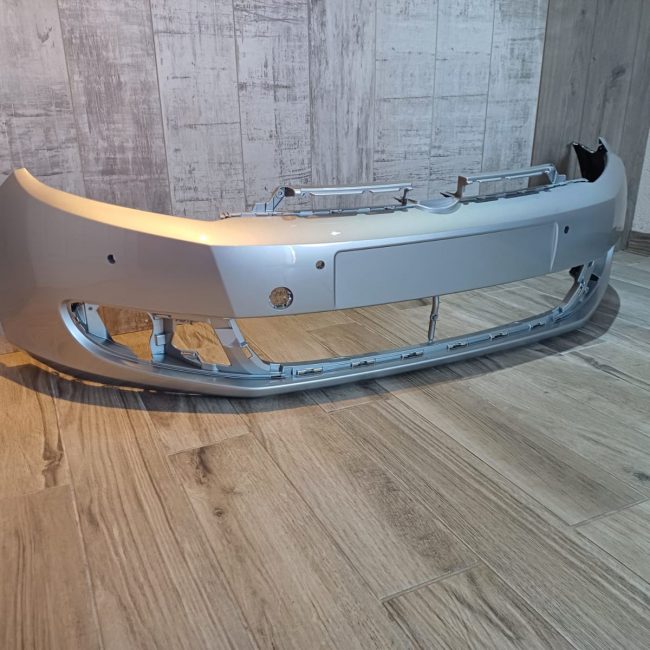 VW GOLF MK6 2009-2013 FRONT BUMPER WITH PDC HOLES SILVER COLOUR