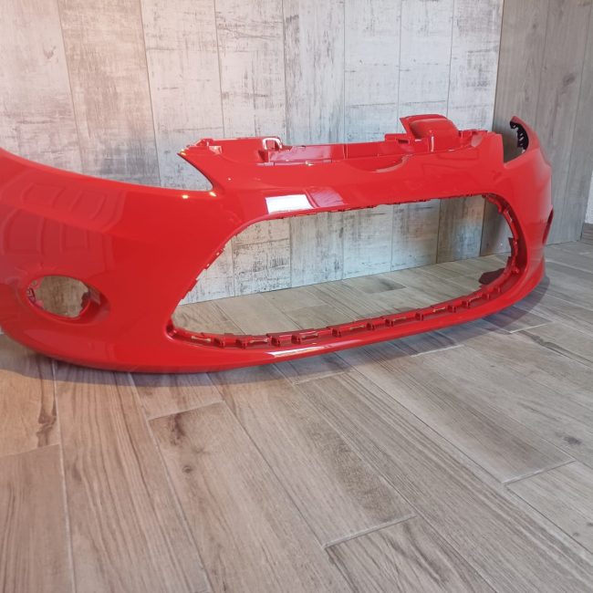 Ford Fiesta 2008 – 2012 Front Bumper with fog Light Holes Colorado Red Colour